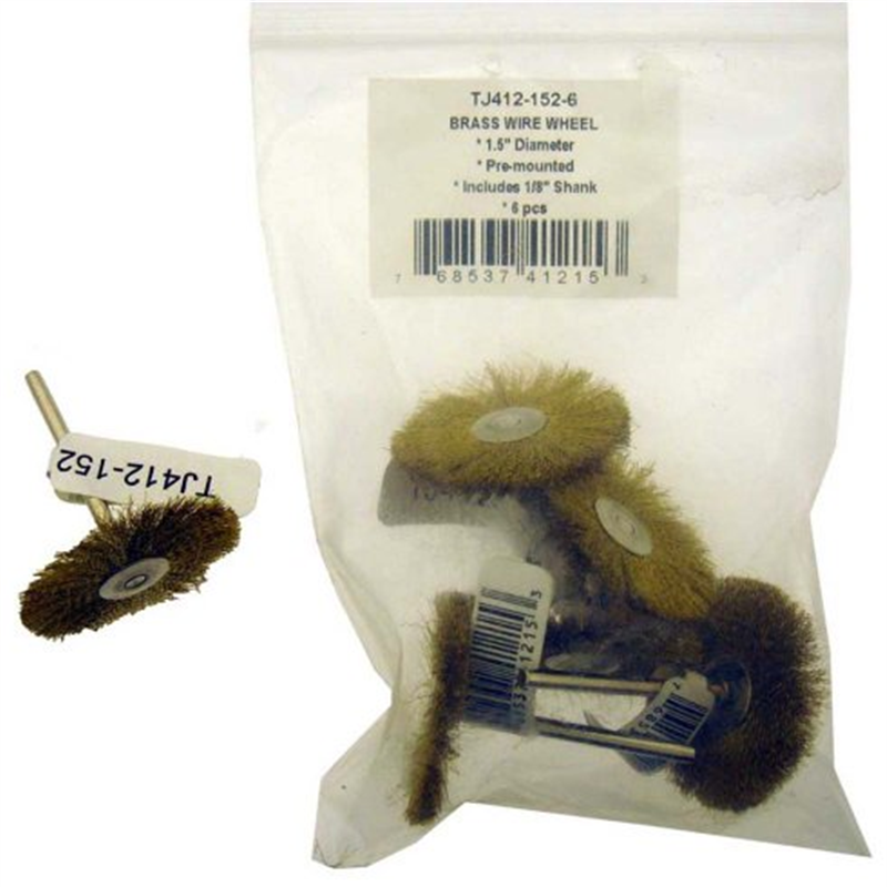 BRASS WHEEL BRUSHES