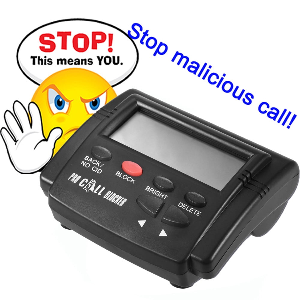 Powerful Multifunction Call Blocker With Call ID Display 1500 Numbers Capacity 