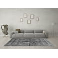 thumbnail image 3 of Ahgly Company Indoor Rectangle Abstract Gray Modern Area Rugs, 8' x 10', 3 of 4