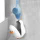 thumbnail image 4 of pstuiky Cepillo de baño con émbolo para inodoro cepillo de pared flexible cepillo para limpiar esquinas y con funda juego de cepillos limpiadores., 4 of 7