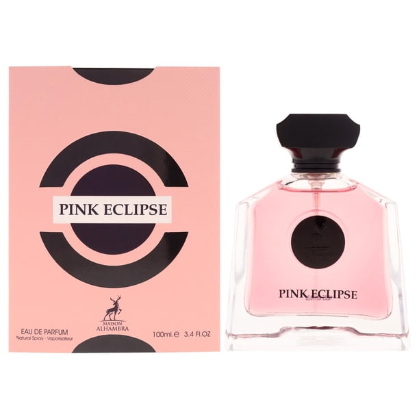 Perfume Maison Alhambra Pink Eclipse Eclipse Eau de Parfum para mujer, 100 ml