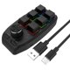 thumbnail image 3 of RGB Macro Custom Keyboard Red Switch Wired/Wireless Gaming Keypad for PS Drawing, 3 of 9