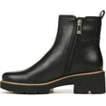 thumbnail image 2 of Naturalizer Women's Darry Water Repellent Ankle Boot Black Leather 10WW, 2 of 5