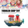 thumbnail image 3 of Transparent Gear Ship Toy, Endless Fun Obstacle Avoidance Light Up Transparent Toy Ship  for Kids, 3 of 7