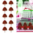 thumbnail image 6 of SPRING 10x 1/150 1/100 Scale Artificial Model Trees Train forest Diorama Scenery Layout 0.145833333333333, 6 of 8
