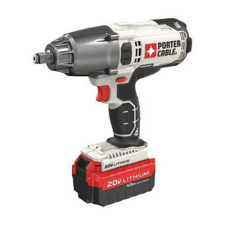 Porter-Cable PCC740LA 20V MAX 5.1 lbs. 1/2 in. Cordless Lithium-Ion Impact (Best Cordless Impact Wrench For Removing Lug Nuts)