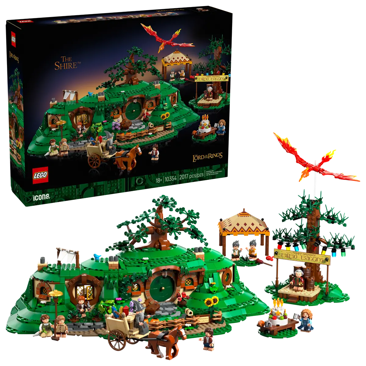 LEGO Icons 10354 The Lord of the Rings: The Shire
