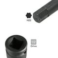 thumbnail image 5 of Unique Bargains 1/2-Inch Drive x 22mm Impact Hex Bit Socket, Metric 3' Length, Cr-Mo Steel, 5 of 5
