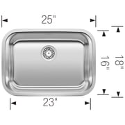 BLANCO STELLAR Medium Single Undermount