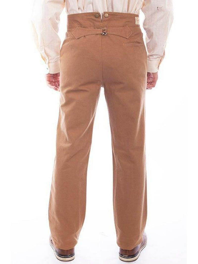 Scully Western Pants Mens Old West Durable Canvas Rugged RW040