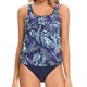 thumbnail image 2 of MKLEKYY Trajes De Baño Completo Mujer Women Tankini Swimsuit Top With Shorts Two Piece Bathing Suit, 2 of 6