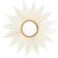 thumbnail image 2 of Safavieh Nahla Radiant Lines Round Sunburst Mirror, Gold Leaf, 2 of 5