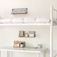 thumbnail image 4 of Wall Shelf Geometric Iron & Wooden Craft Wall Rack Storage Living Room Home Decor(Only Wall Shelves), 4 of 6