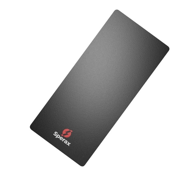 Sperax Exercise Mat for Treadmill Non-Slip Extra-Thick 0.16'' Gym Mat for Home Gym Equipment 55.1*26.7 in