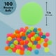 thumbnail image 4 of Bouncy Balls Juvale 100 unidades para niños, 25 mm, goma neón, 4 of 9