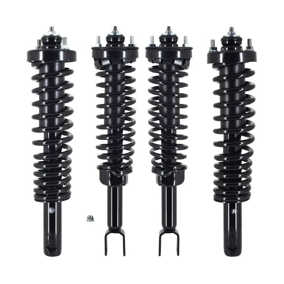 Set 4 Front - Rear Quick Complete Strut For 1996 - 2000 Honda Civic
