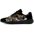 thumbnail image 5 of Uminder Mens Walking Shoes Tiger Sneakers Black Shoes Size 10.5, 5 of 5