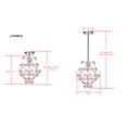 thumbnail image 4 of Safavieh Raz Floral 1 Light 11.75 in. Dia. Pendant, 4 of 5