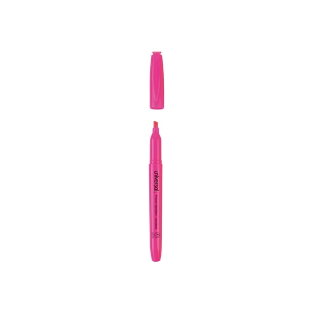 Universal - Highlighter - fluorescent pink (pack of 12)