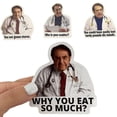 thumbnail image 1 of 3pcs Dr. Now Kitchen Refrigerator Magnets,funny Refrigerator Magnet Diet Aid, Kitchen Accessories, 1 of 2