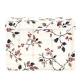 thumbnail image 7 of Yayeee Collapsible Cube Storage Bin with Lid Fabric Closet Decorative Basket with Handles, Floral Plaid, 7 of 7