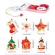 thumbnail image 5 of Navidad Luces Colgantes Decoraciones Led Copo De Nieve Estrella Lámpara Decoración De Navidad Regalo Perfecto Para La Familia Speravity HA043370-03, 5 of 6