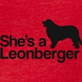 thumbnail image 3 of CafePress - She's A Leonberger T Shirt - Womens Football Shirt, 3 of 4