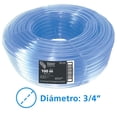 thumbnail image 2 of Rollo de Manguera Industrial Estándar, IUSA, 100 m de 3/4 azul, 2 of 2