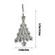 thumbnail image 3 of Fiudx Ofertas y liquidaciones Adorno colgante brillante de Navidad, adorno para árbol de Navidad, adornos pequeños para ventanas navideñas, 3 of 6