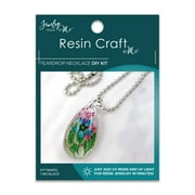 Resin Craft by Me Flower Drop Pendant UV Resin DIY Kit