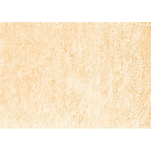 Ahgly Company Indoor Rectangle Solid Orange Modern Area Rugs, 7' x 10'