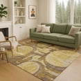 thumbnail image 6 of Addison Rugs Chantille Indoor/Outdoor Contemporary Abstract Walnut Machine Washable Rectangle Rug, 8' x 10', 6 of 8