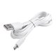 thumbnail image 1 of Micro USB Cable Cargador USB a Micro-USB Cable 2A 1M Longitud Blanco Unique Bargains Cable Micro USB a Cable Micro, 1 of 3