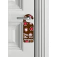 thumbnail image 2 of Do Not Disturb Door Knob Hanger Sign - Coffee & Candy, 2 of 3