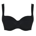 thumbnail image 4 of Panache Olivia Full Cup Underwire Bikini Top (SW1722),40G,Black, 4 of 8