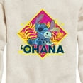 thumbnail image 3 of Disney - Lilo & Stitch - Ohana - Toddler & Youth Crewneck Fleece Sweatshirt, 3 of 5