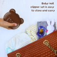 thumbnail image 7 of Baby Nail Kit, Baby Manicure Kit and Pedicure kit with Baby Nail Clipper, Scissor, Baby Nail File & Tweezer for Newborn, Infant & Toddler, Perfect for Mothers Day Gifts(Cocoa palm), 7 of 7