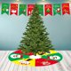 thumbnail image 4 of Ganfancp Falda Del Árbol de Navidad Decoración de Vacaciones Suministros No Tejida Árbol de Fondo Del Árbol de Navidad Decoración Del Árbol Delantal Liquidación 1* Falda para Árbol de Navidad, 4 of 5