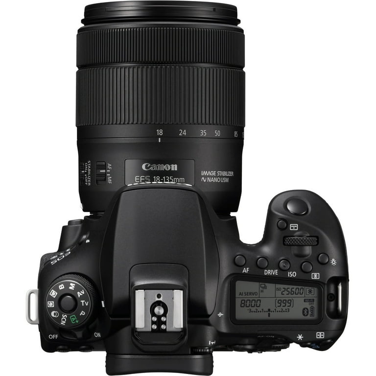 Canon EOS 90D 33 Megapixel Digital SLR Camera with Lens, 0.71