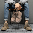 thumbnail image 4 of Botas Martin para hombre Botas de cuero genuino para hombre Zapatos casuales de moda Botas individuales Zapatos para hombre, 4 of 6