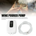 thumbnail image 3 of Pompe de transfert de vin électrique, puissant puissant pompe de distributeur de boissons à vin de vin puissante avec batterie de 1200mAh, pompe à bière sans souci pour les, 3 of 7