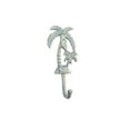 thumbnail image 2 of antique seaworn bronze cast iron palm tree hook 7", 2 of 3