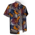 thumbnail image 4 of MDUKONU Chemise pour Homme Grande Taille Coupe Ajustée Non Rétrécie Tenue de Travail Orange TTTG, 4 of 4