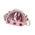 thumbnail image 2 of Bolsa de transporte para hámster, ardilla pequeña, bolso de mano para viaje, ratones, mascotas pequeñas, ratas, bolso de hombro, jaula de transporte Rosa, 2 of 8
