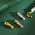 thumbnail image 3 of QQTDFG Sterling Silver Hook and Eye Push End Cap Clasp for Pearl Jumbo Necklace A5266-Silver-1 piece, 3 of 9