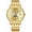 Gold, variant on Luxury Men's Watches Automatic-Self-Wind Luminous Calendar Moon Phase Stainless Steel Two-Tone Watch