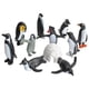thumbnail image 1 of Bewildely 11 Uds simulación de animales del océano pingüino juguete Animal Polar para coleccionables Juguetes, 1 of 1
