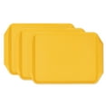 thumbnail image 3 of Plastic Tray, Multifunction Food Tray 3PCS  For Hotels For Buffet Restaurant Yellow, 3 of 8