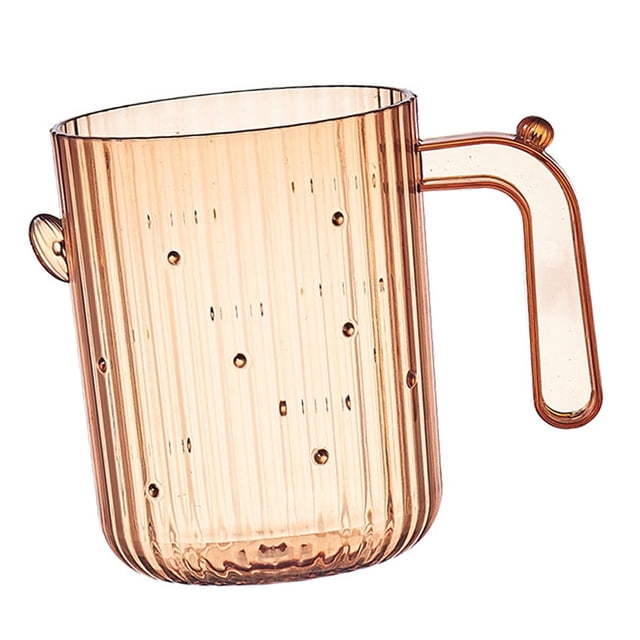 Vaso de baño Vaso de baño Vaso de baño Portacepillos de dientes para té Agua Viajes Naranja