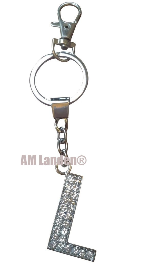 AM Landen Super Cute Letter L Key chain Best Gift Keychain to Your Love 